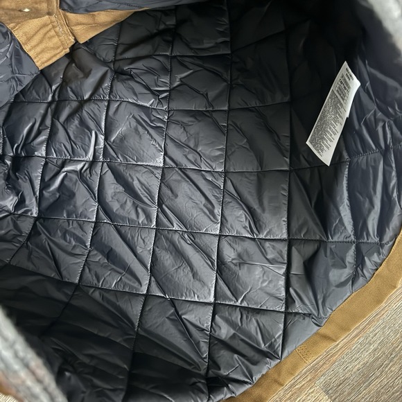 Carhartt WIP Highland Jacket Work In Progress Tan Plaid Men's Sz M NWT‎ - Picture 8 of 10